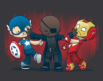 Super Tiresome TEE, Unisex/Ladies, Super Heros, comics, Avengers, Ironman, Captain America, kids, FREE SHIPPING