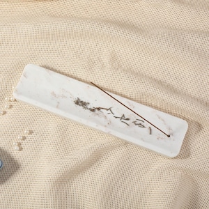 Natural Marble Incense Holder Burner for Sticks, 11*2.5in D2350 Classico