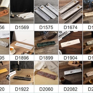 Natural Marble Incense Holder Burner for Sticks, 11*2.5in image 2
