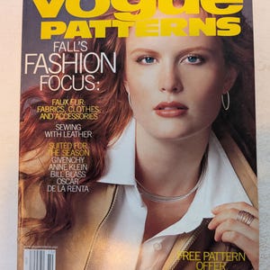 Vogue Patterns Magazine - September/ October 2000