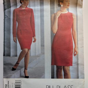 Vogue American Designer 2212 – Dress & Jacket by Belinda Bellville – Sizes 8–12 – UNCUT