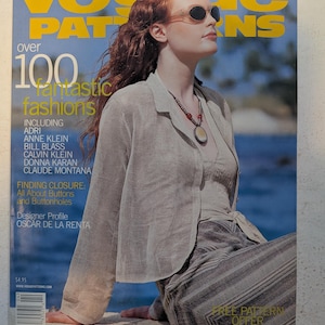 Vogue Patterns Magazine - March/ April 2001