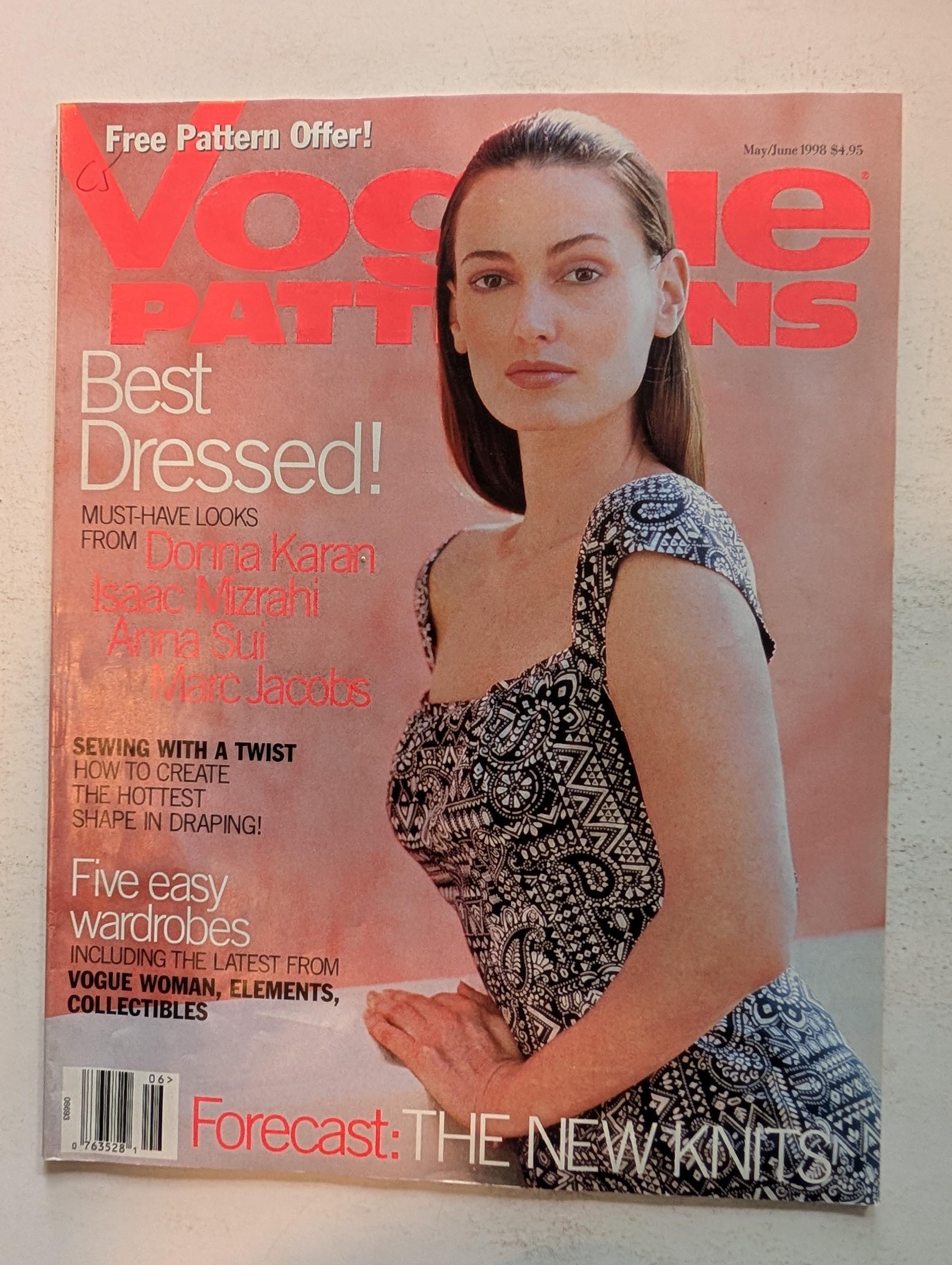 Vogue　may 1998 May 1998 Vogue Magazine Hurley Hicks Banks Fuentes Rayner