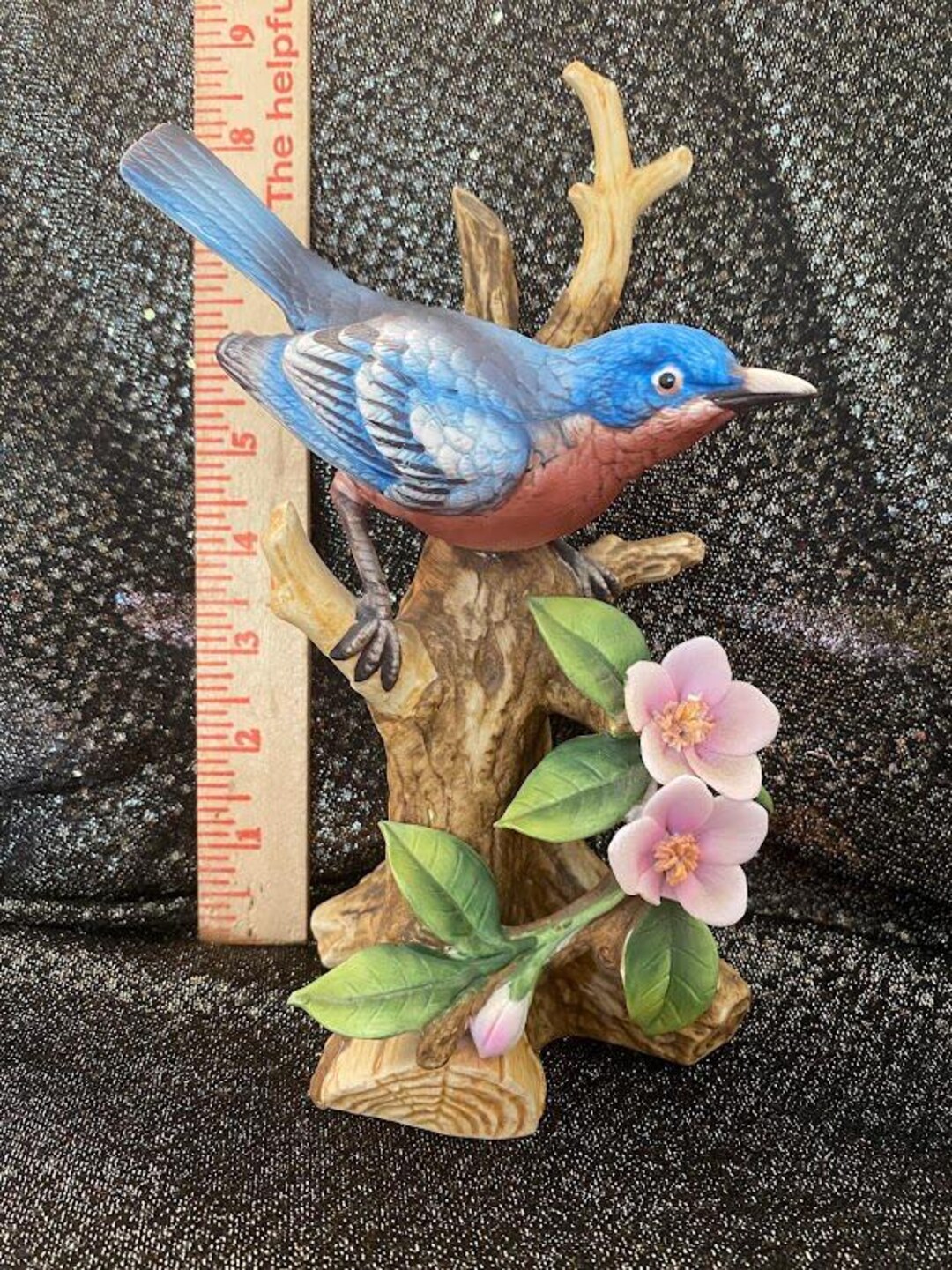 Vintage Ethan Allen Bluebird Figurine - Etsy