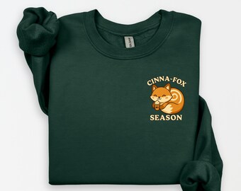 Cute Kawaii Sweatshirt Fox Lover Sweater Fox Lover Gift  Cuteness Kawaii Animated Shirt Animal fall Shirt Coffee Lovers Shirt Fall Shirt