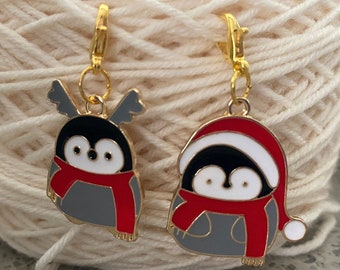 Holiday Penguin Duo