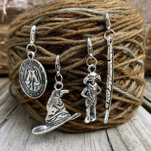 Elf/Magic Hat/Feather Quill/Ministry progress keeper set