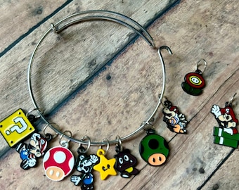 Stitch Marker Bracelet - Mario Bros
