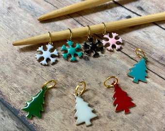 Christmas Trees & Snowflakes