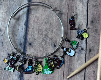 Stitch Marker Bracelet - Tiana