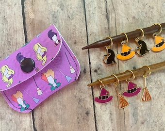 Hocus Pocus Stitch Marker Pouch
