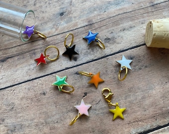 Enamel Stars