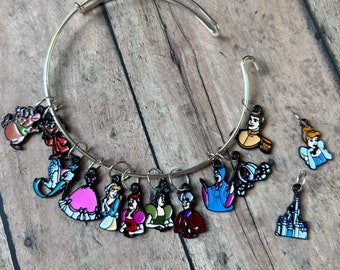 Stitch Marker Bracelet - Cinderella