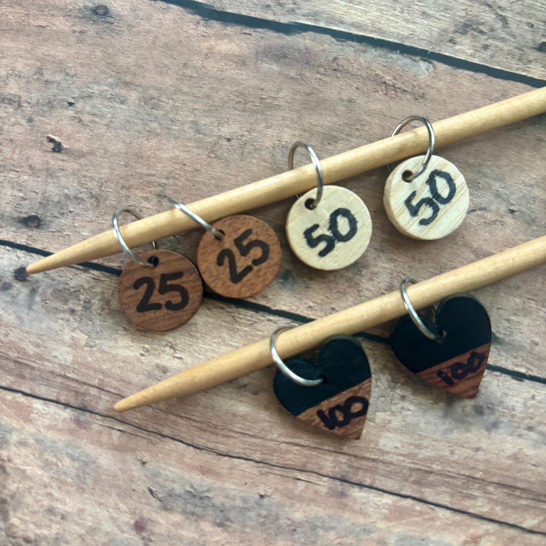 Stitch Markers for Cast on Counting, 25, 50, 100 Stitches - Etsy