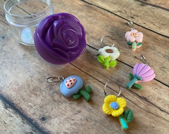 Flowers in a Rose Jar