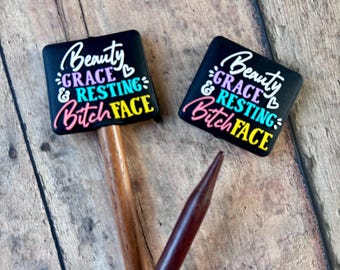Beauty, Grace, and Resting Bitch Face Point Protectors
