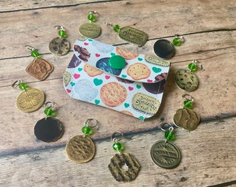 Girl Scout Cookie Stitch Marker Pouch