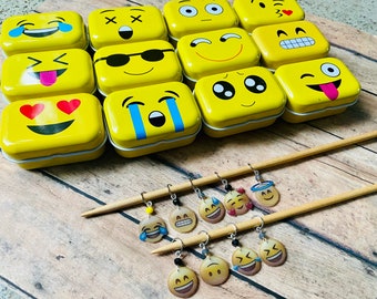 Emoji Markers in Tin