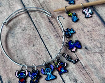 Stitch Marker Bracelet - Lilo & Stitch