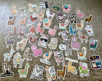 Lllama Stickers - 50 pack