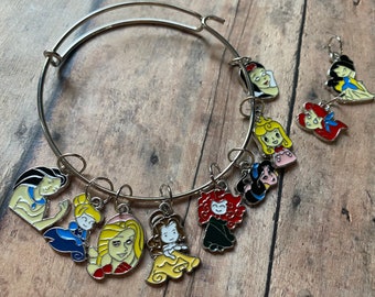 Stitch Marker Bracelet - Disney Princesses