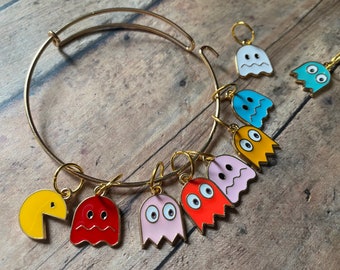 Stitch Marker Bracelet - Pac Man