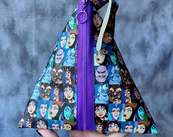 Triangle Bag - Disney Villains