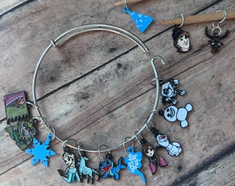 Stitch Marker Bracelet - Frozen