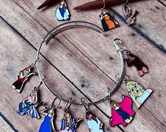 Swiftie Stitch Marker Bracelet