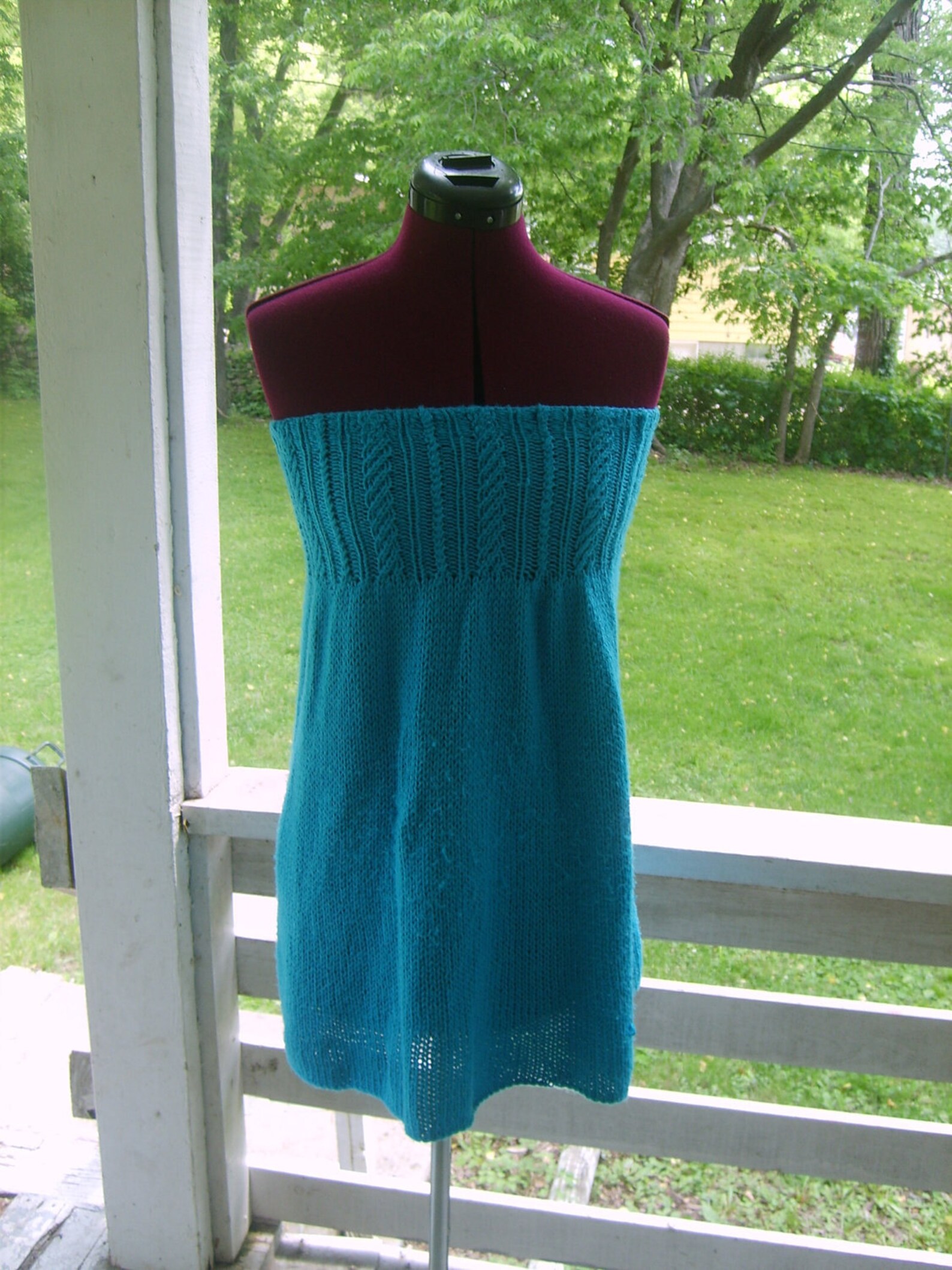 Blue Hawaii Tube/tank/strapless Top PDF Knitting Pattern by Etsy