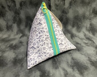 Triangle Pouch - Color Your Own Dinosaurs