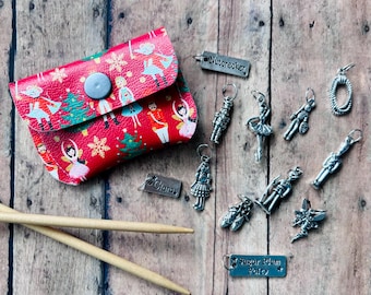 Nutcracker Ballet Stitch Marker Pouch