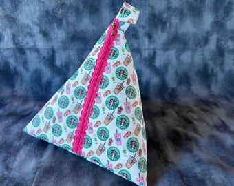 Triangle Pouch - Starbucks (Large)