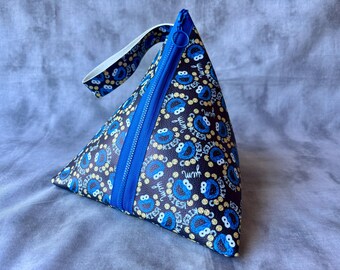 Triangle Pouch - Cookie Monster