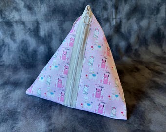 Triangle Pouch - No Drama Llama