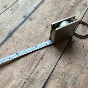 Mini Tape Measure Keychain