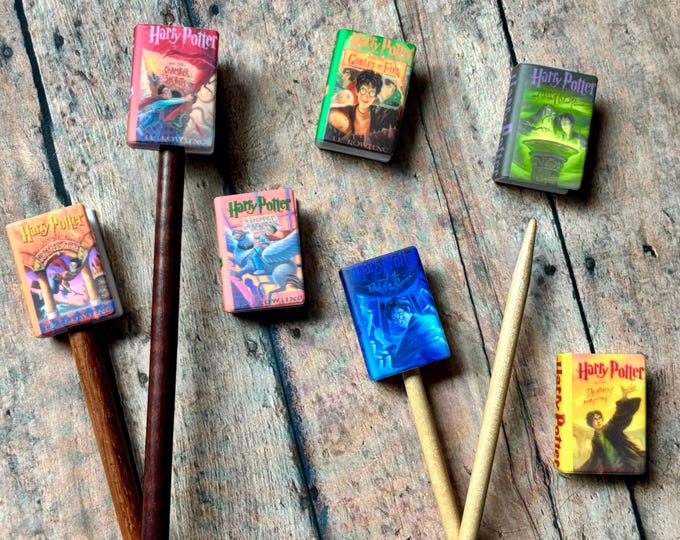 Featured listing image: Harry Potter Book Point Protectors, set of 7