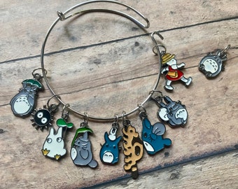 Stitch Marker Bracelet - Totoro