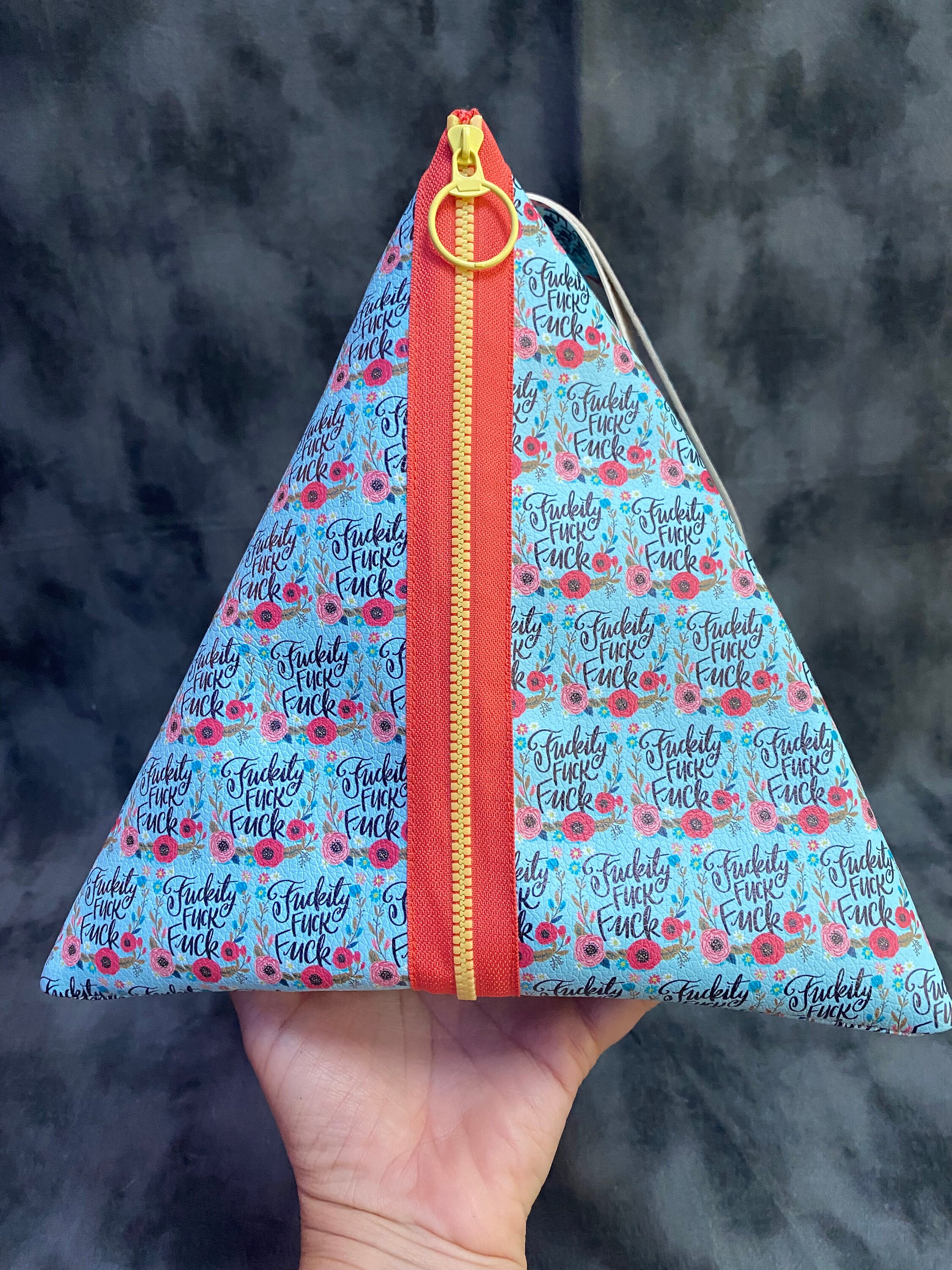 Triangle Bag - Fuckity fuck fuck