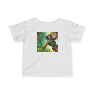 Colorful Infant Jersey Tee with Playful Design, Baby T-Shirt, Toddler Apparel, Cute Kids Gift, Baby Shower Clothes, Birthday Outfit