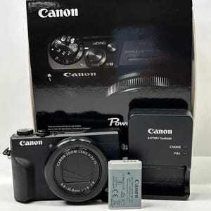 Canon PowerShot G7X Mark III 20.1MP Point & Shoot Camera – Black, Compact and Vlogging Ready