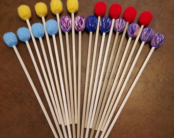Handcrafted Marimba Mallets (Pair)
