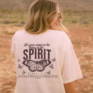 Christian Bible Verse Shirt Christian Apparel Trendy Boho Christian Shirts Graphic Tee Retro Religious Tshirt Faith Shirt Christian Gift