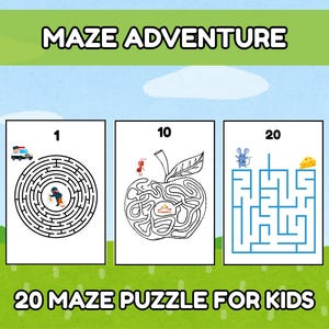 子供向けの迷路パズル