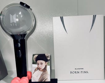 Black pink blink BI-Ping-Bong light stick V2 stand