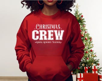 Christmas Crew PNG – Family Matching Shirt Design – Making Memories Together Sublimation File