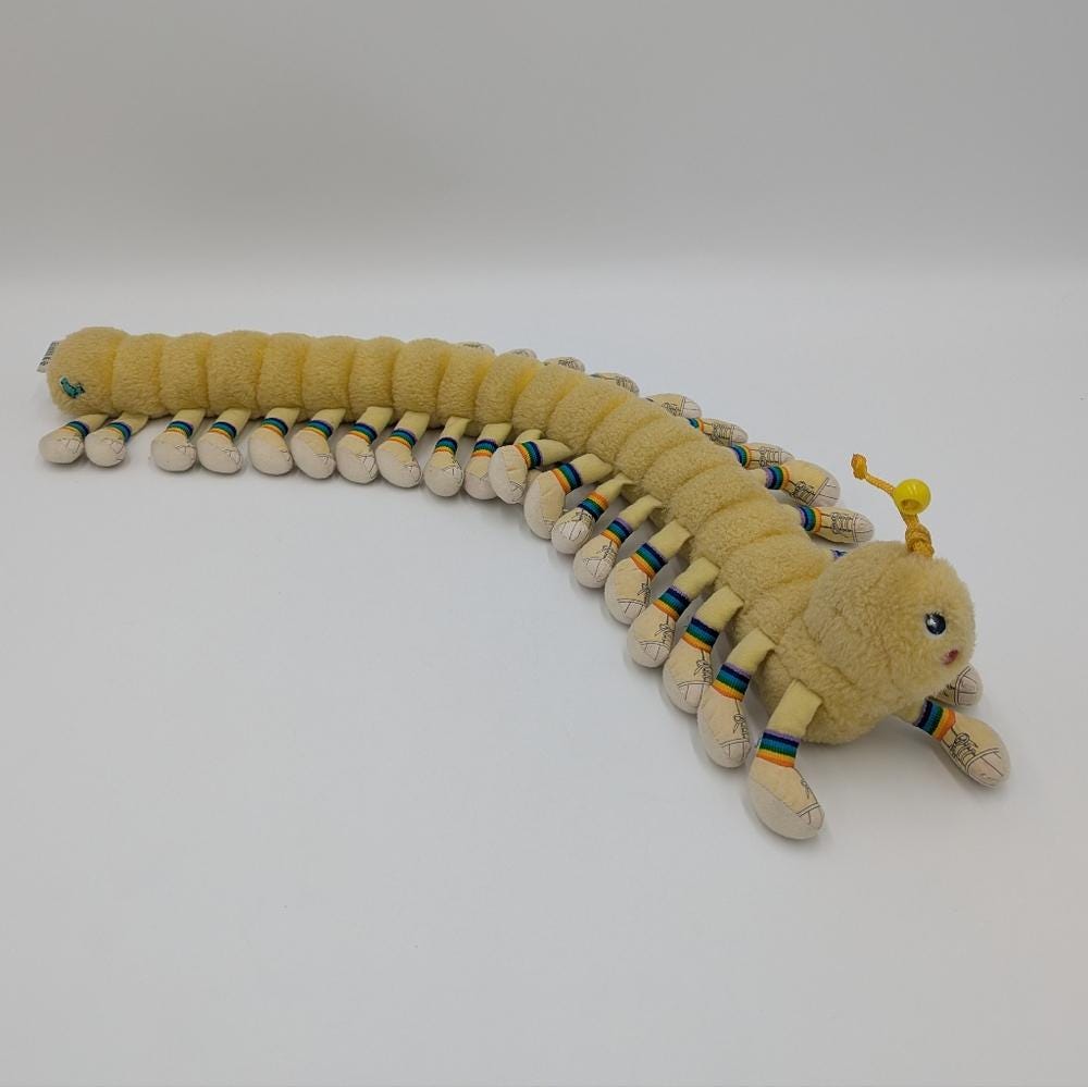 Caterpillar toy 80s - Etsy 日本