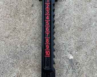 Jack Stand Identification Markers for Garage Organization – Automotive Tool Accessory – Jacked Up Numbers