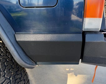 Jeep XJ Quarter Panel Extension Molding | Cherokee Rear Bumper Trim Filler | 84–01 XJ Fender Delete Gap Cover | ABS 3D Printed (Pair)