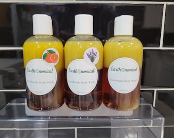 Handmade Castile Soap and Honey Body Washes